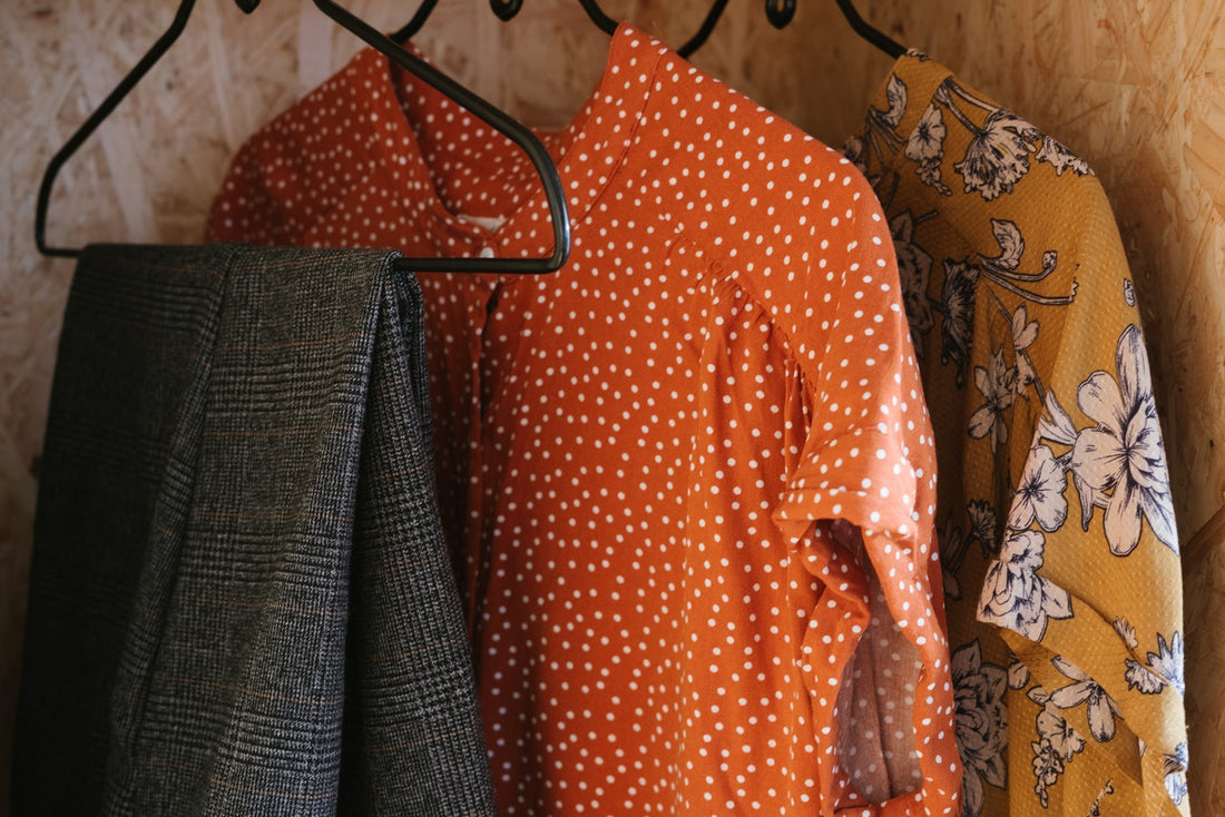 women's clothing on hanger