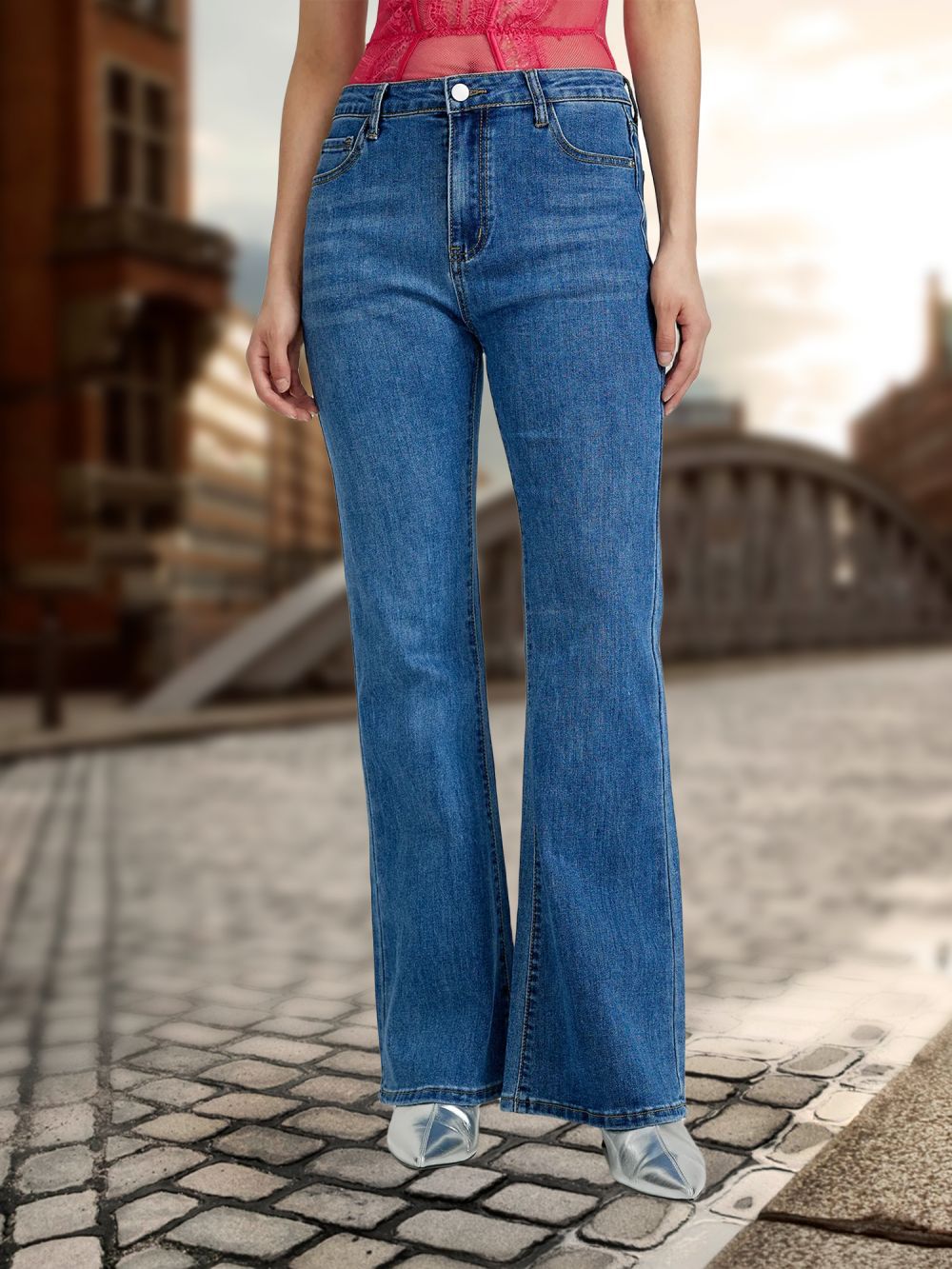 Bre High Waist Stretch Jeans
