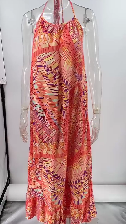 Mina Printed Dress