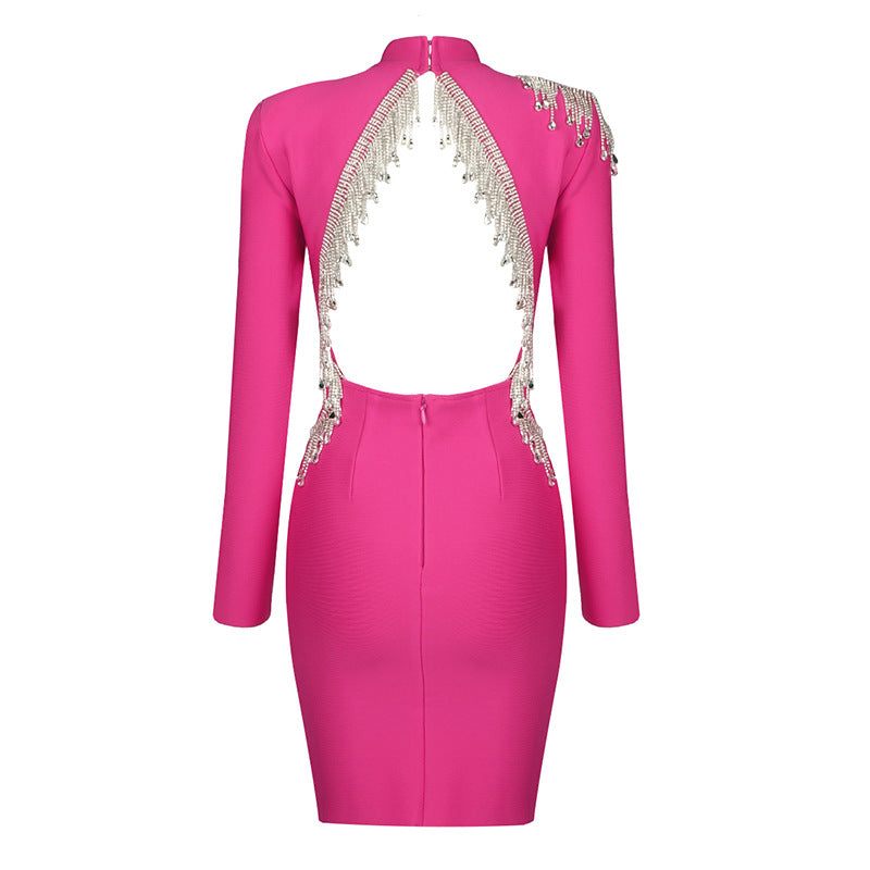 Divina LX Long Sleeve Evening Dress