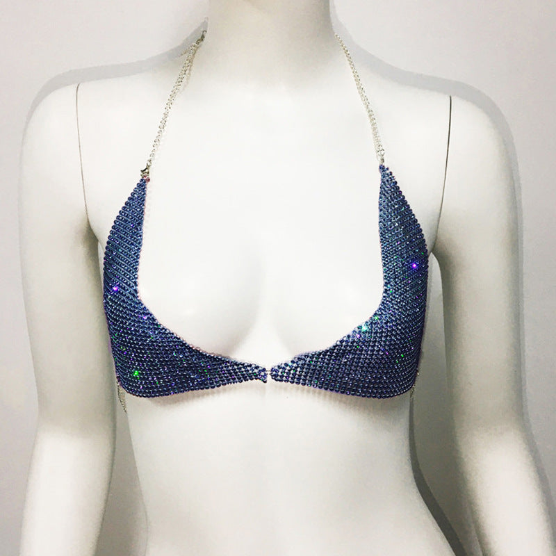 Lanie Rhinestone Halter Top
