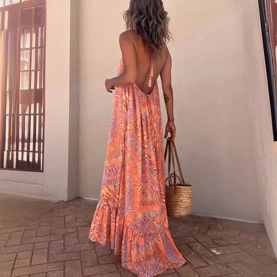 Mina Printed Dress