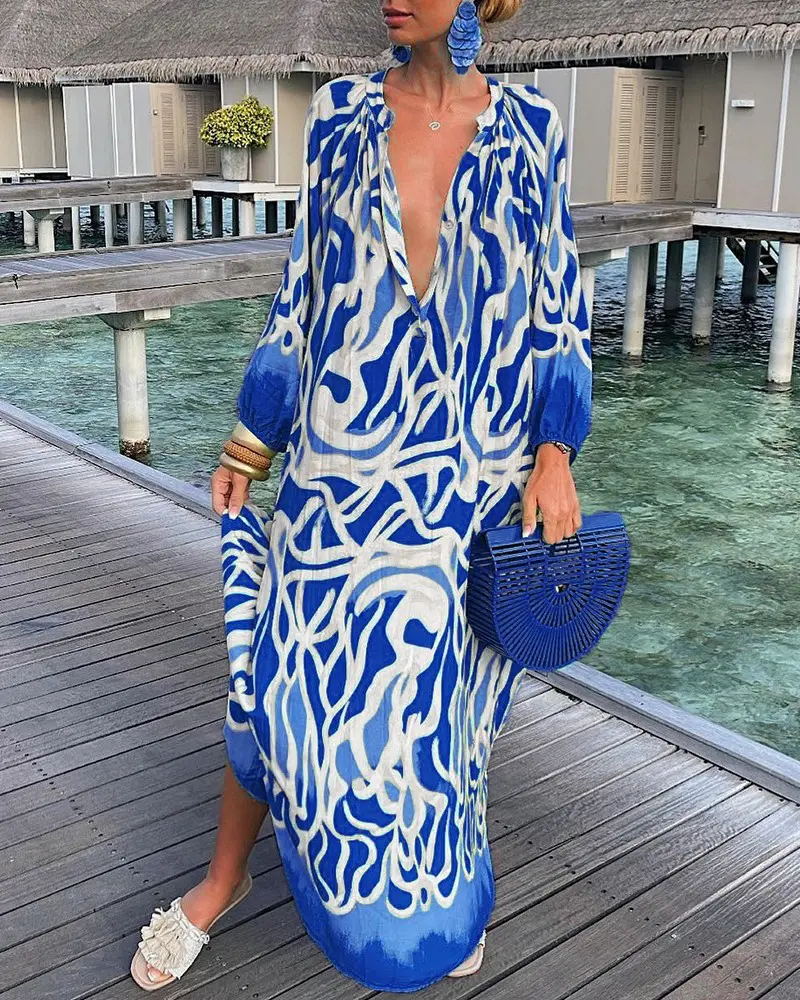 Sara Print Cover-Up