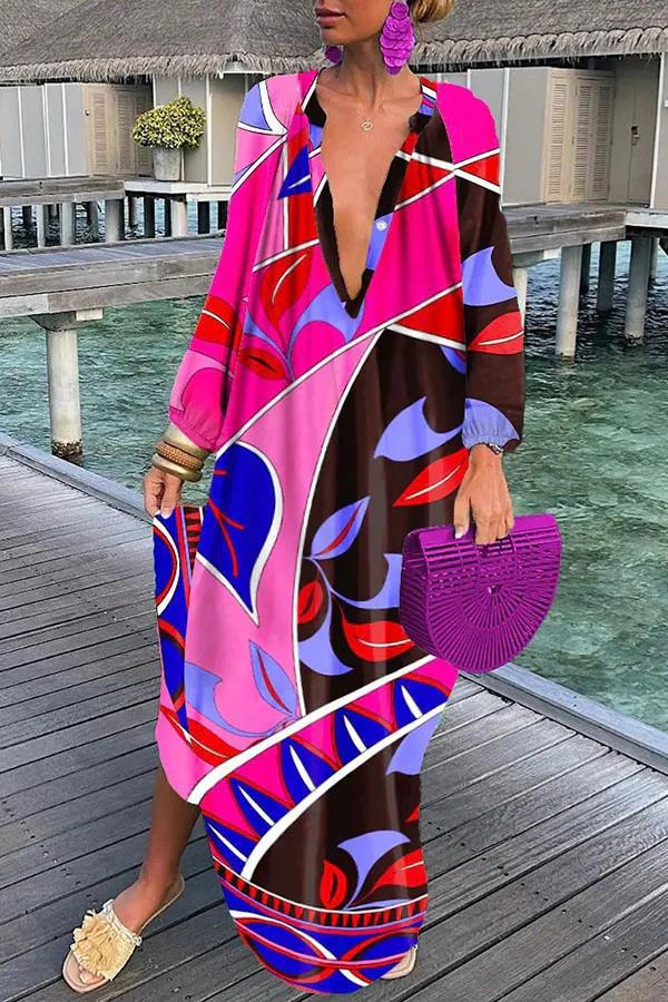 Sara Print Cover-Up