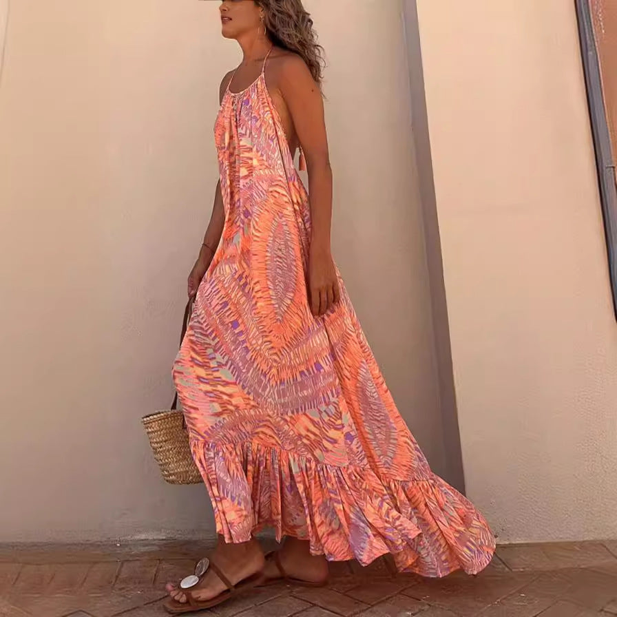 Mina Printed Dress