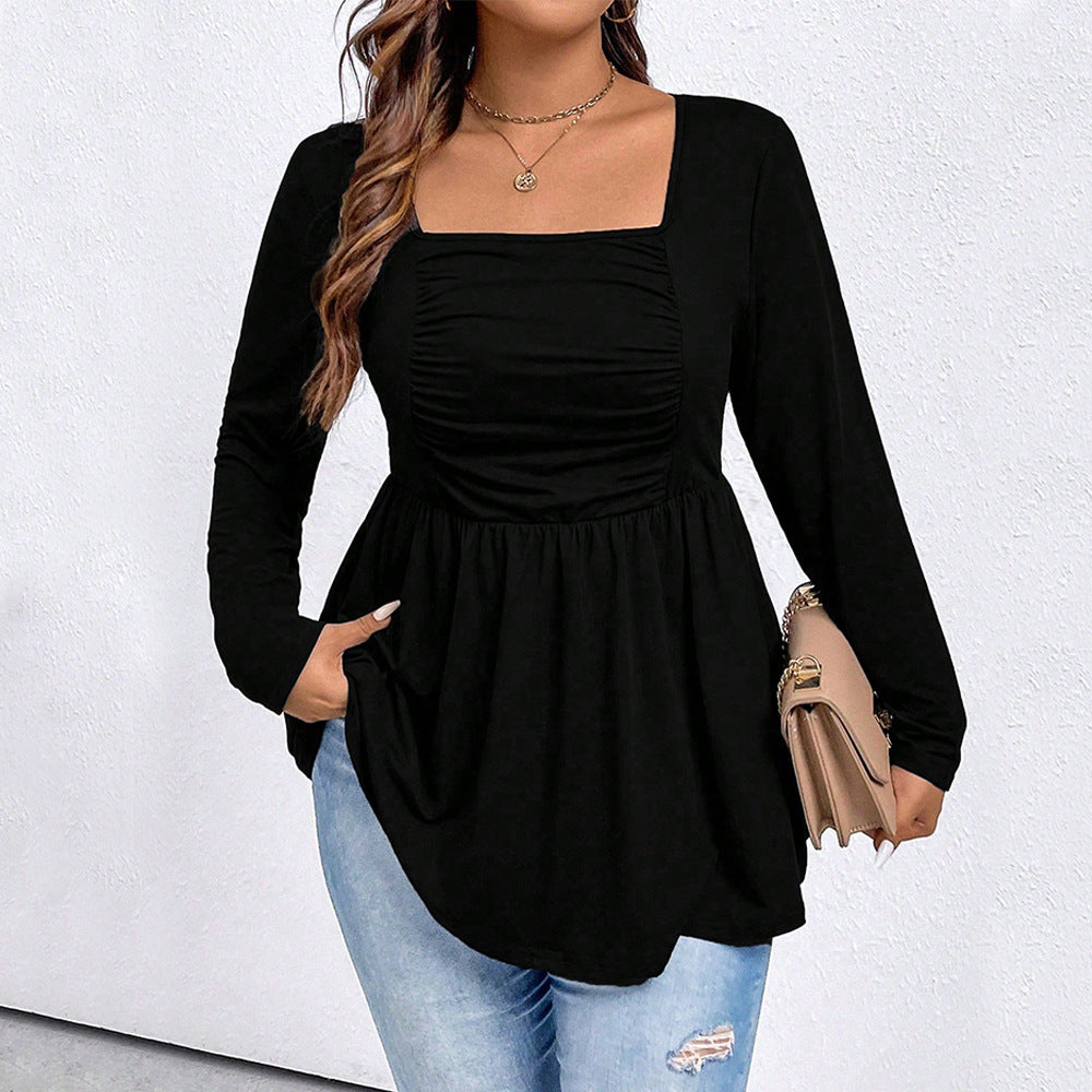 Camila Plus Size Long Sleeved Top