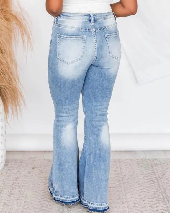 Kerry High Waist Button-Fly Jeans