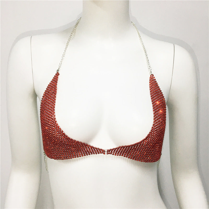 Lanie Rhinestone Halter Top
