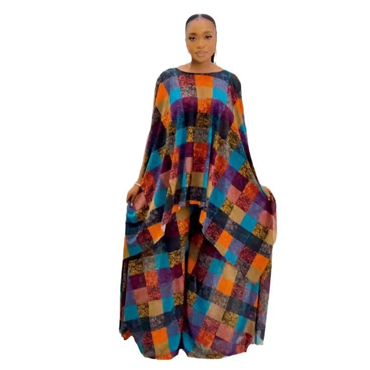 Terri Plus Size Printed Sleeveless Two Piece Set