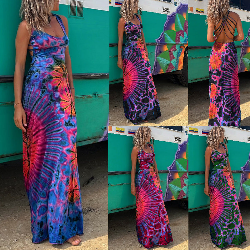 Heather Backless Strap Dress