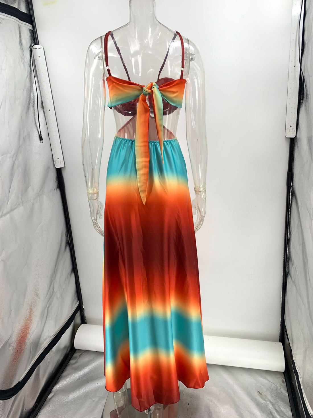 Alexa Gradient Color Beach Dress