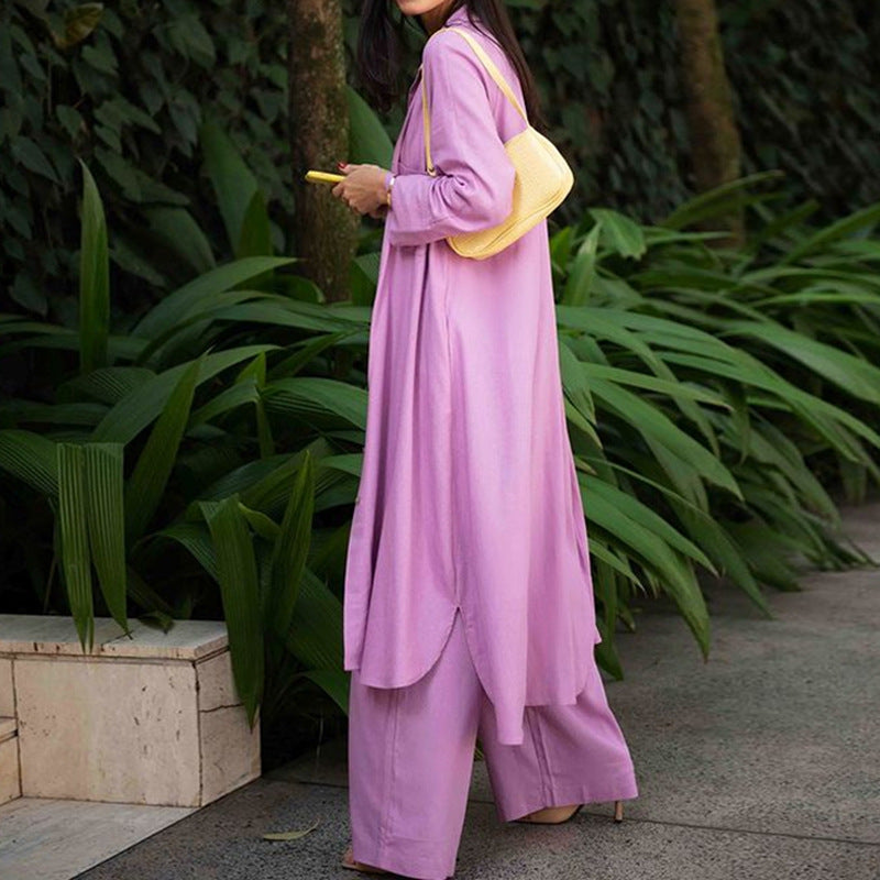 Rio Wide Leg Pant Three-Piece Suit