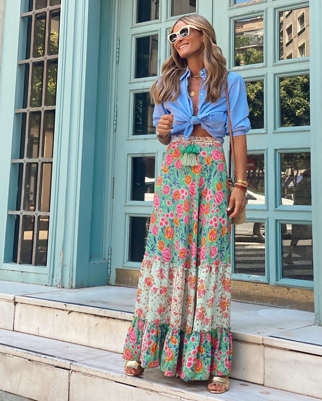 Jessica Printed Skirt