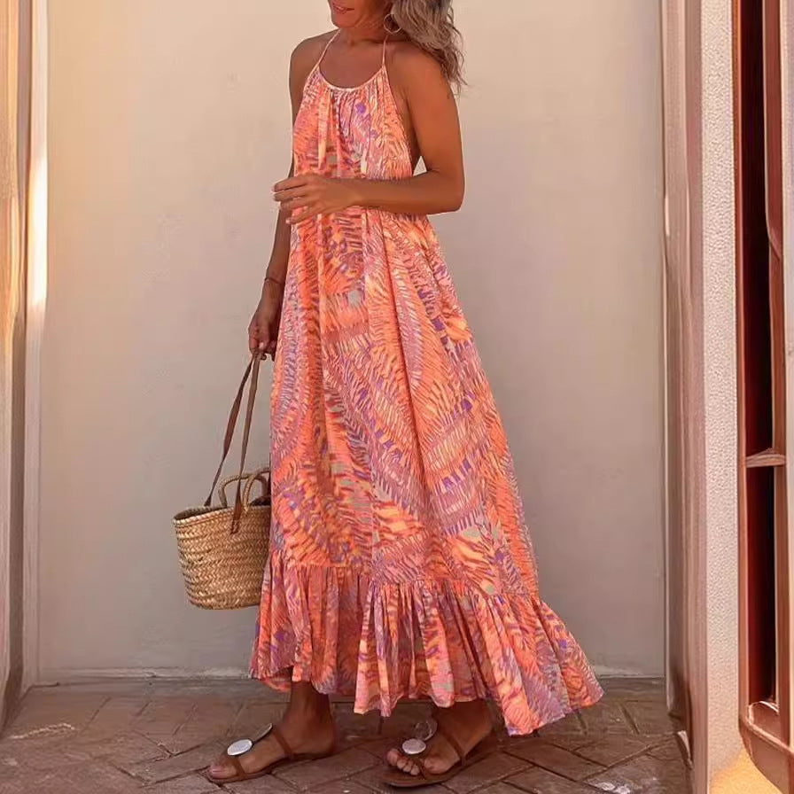 Mina Printed Dress