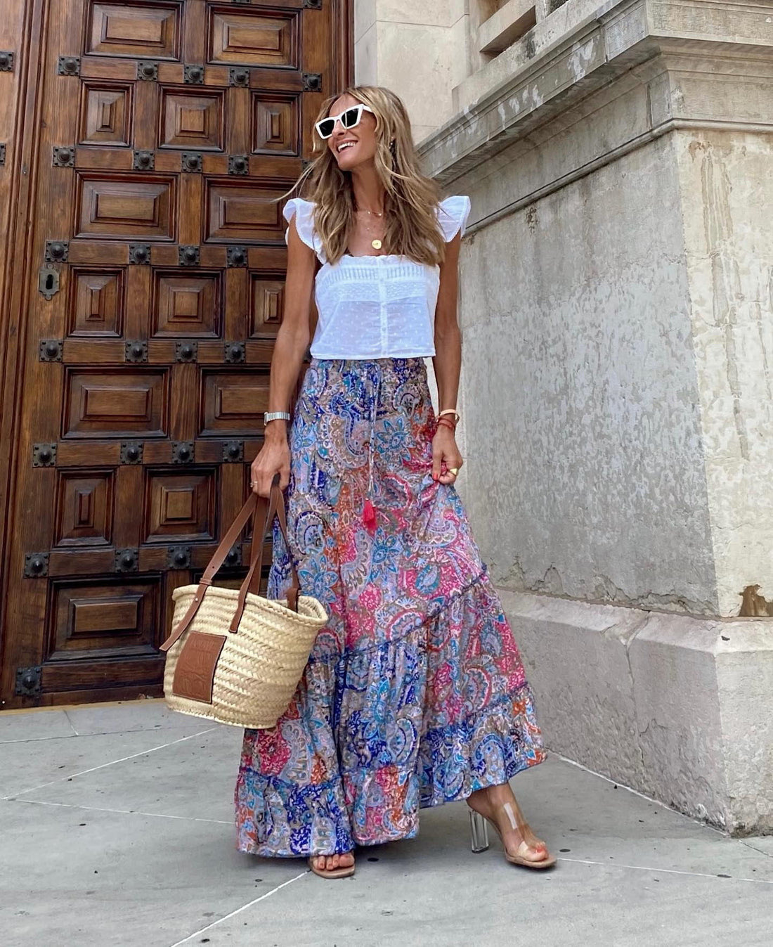 Jessica Printed Skirt