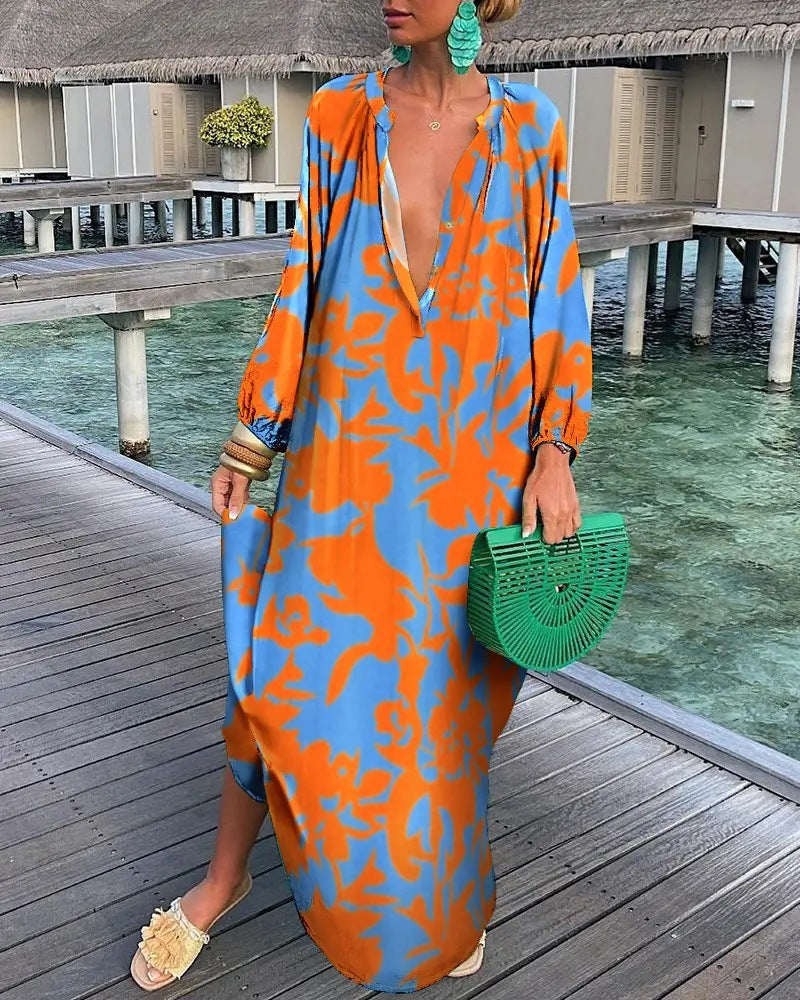 Sara Print Cover-Up