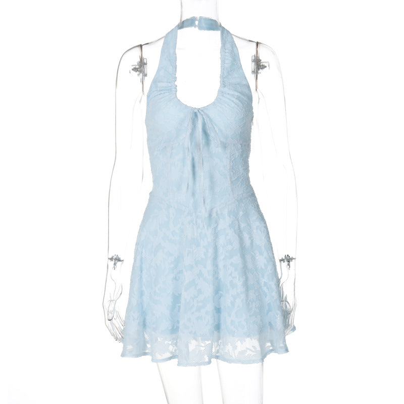 Sunny Halter Backless Dress
