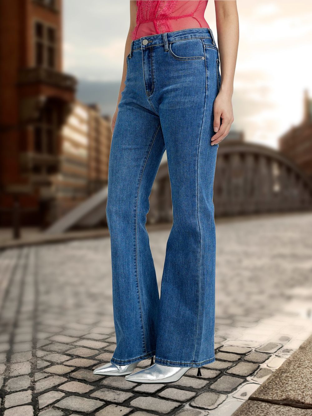 Bre High Waist Stretch Jeans