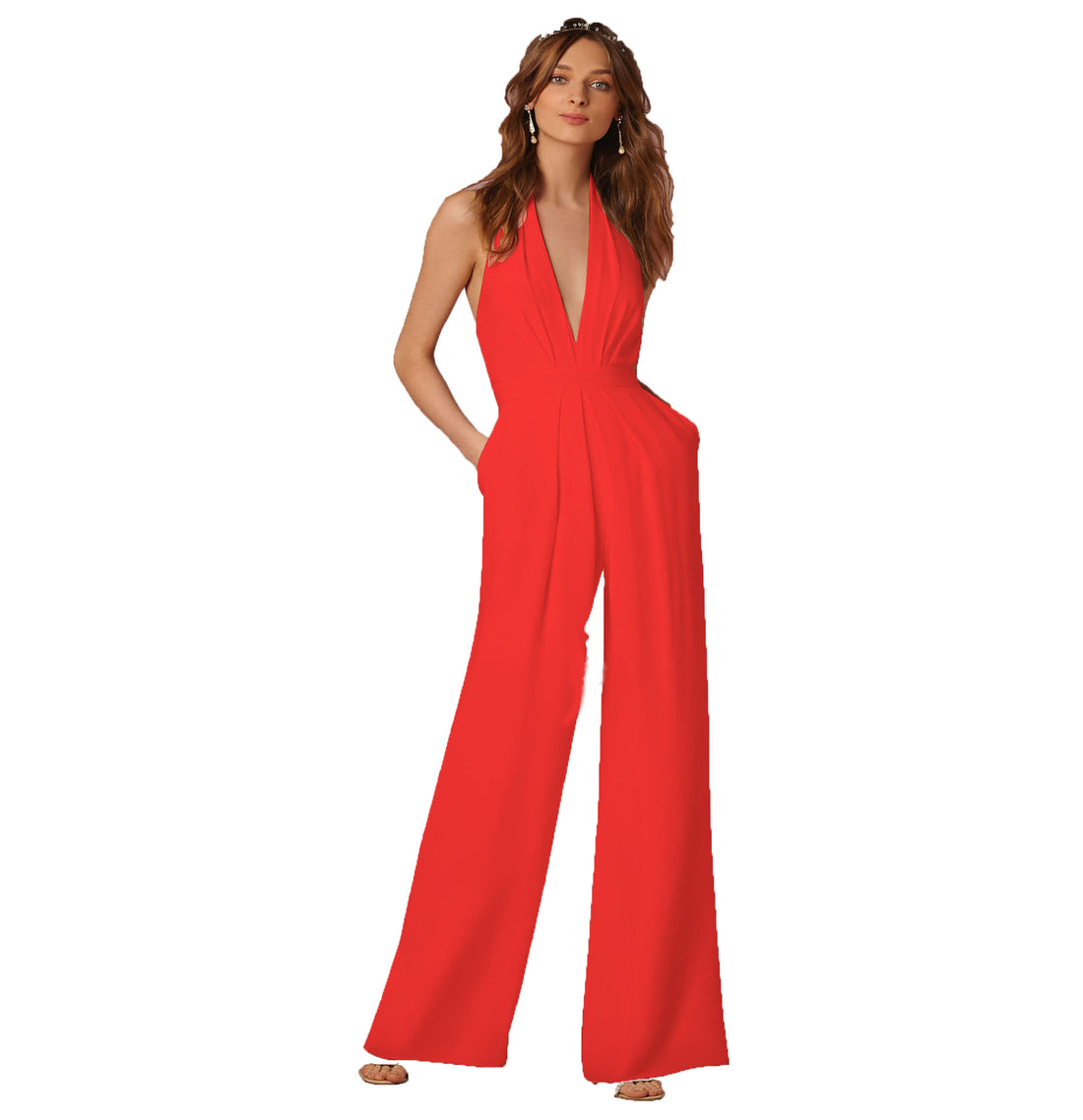 Digna Pocket Loose Jumpsuit