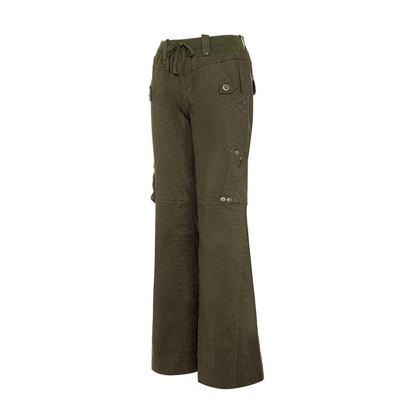 Alicia Drawstring Wide Leg Pant
