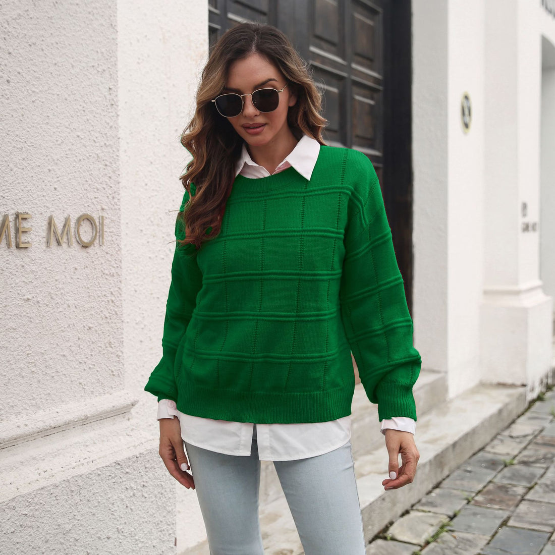 Jocelyn Plaid Sweater