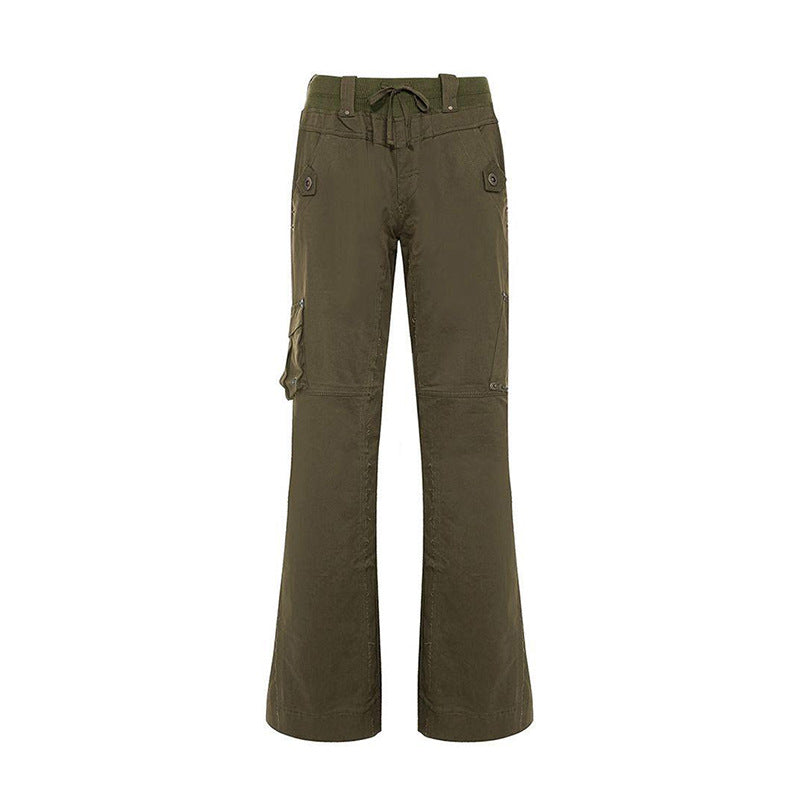 Alicia Drawstring Wide Leg Pant