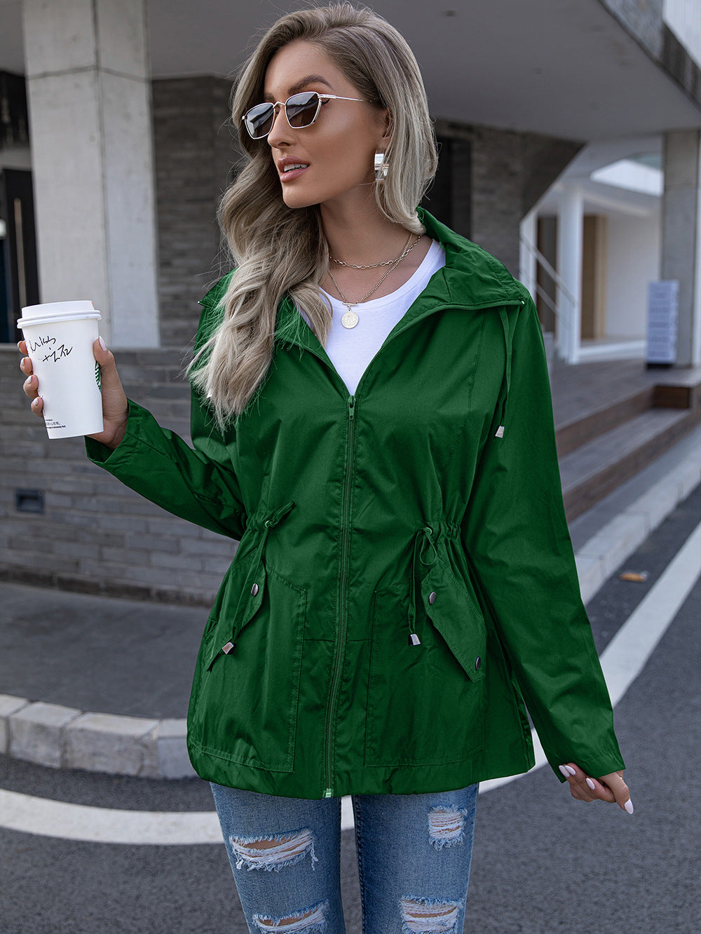 Sheila Rain-Proof Coat