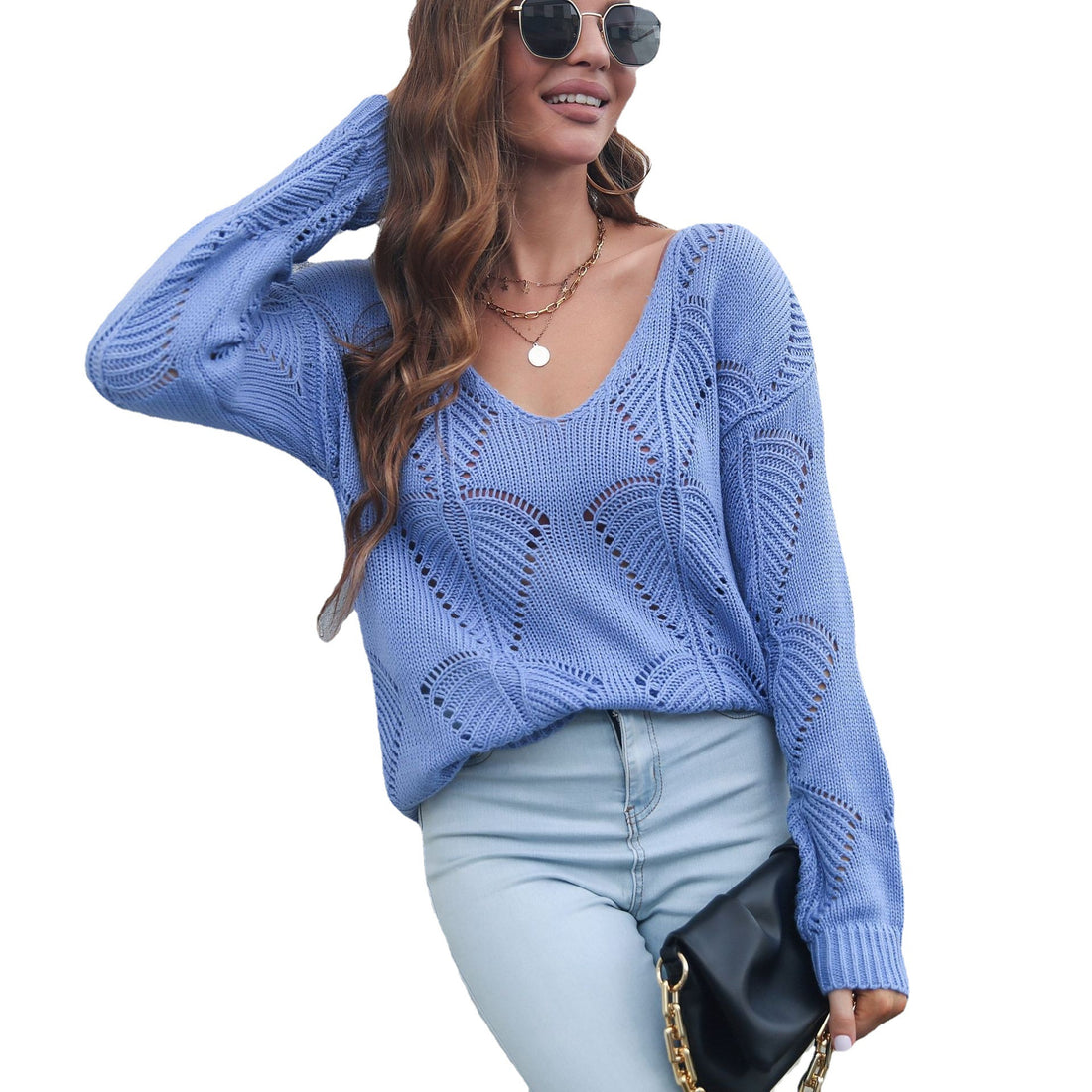 Abigael Hollow-out Sweater