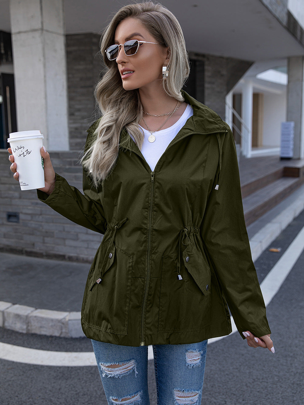 Sheila Rain-Proof Coat