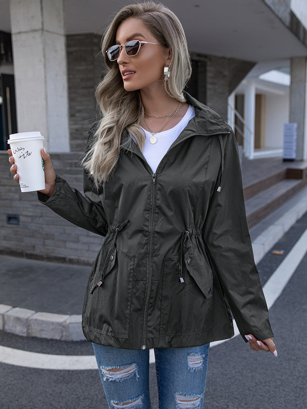Sheila Rain-Proof Coat