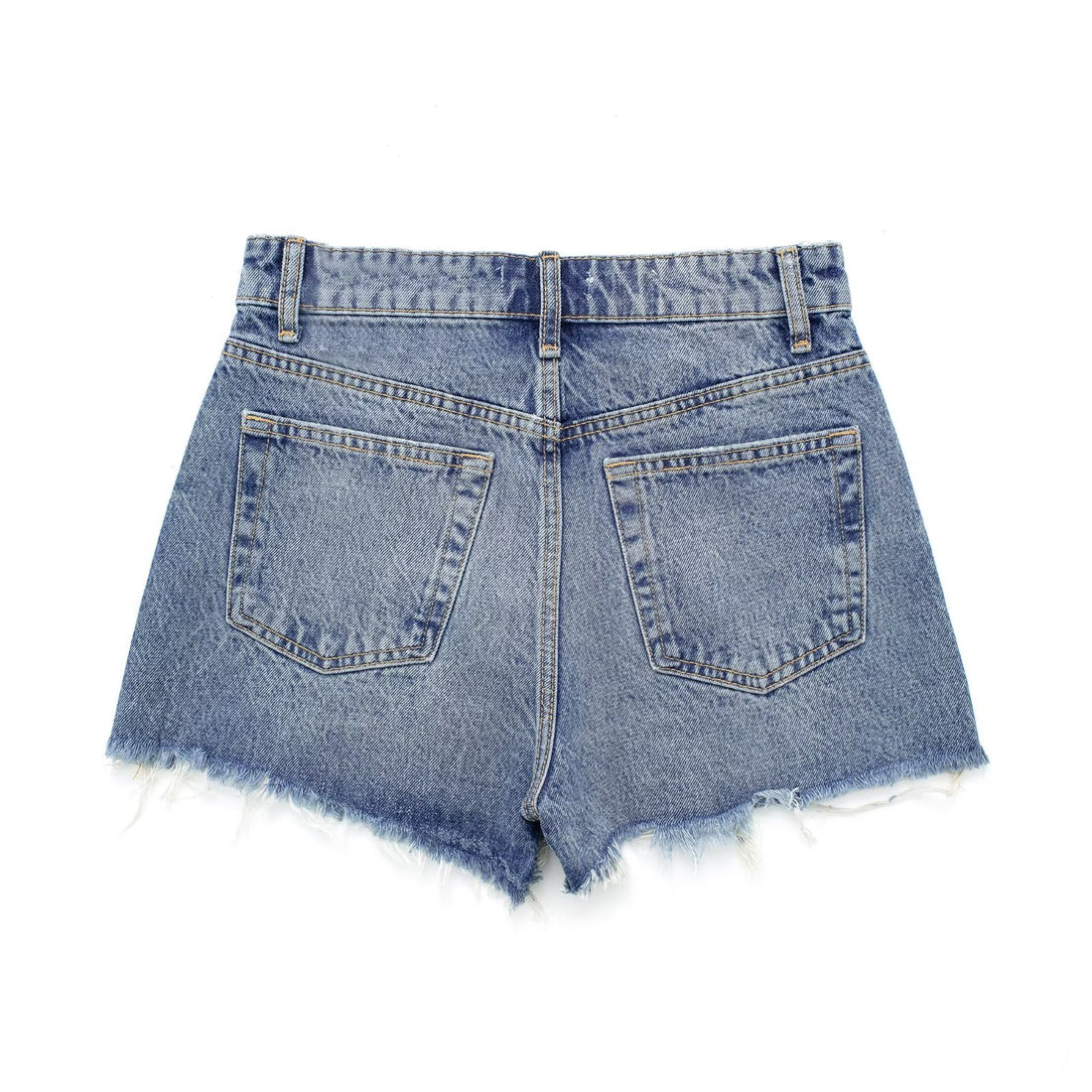 Lana High Waist Denim Shorts