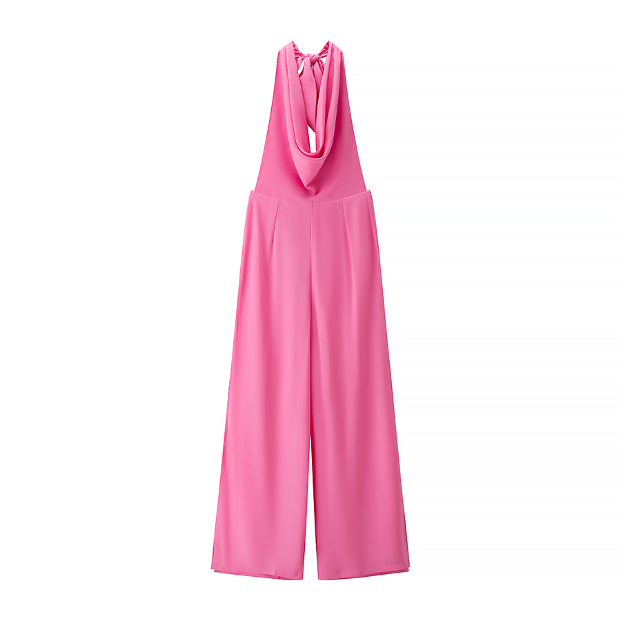 Verona Halter Backless Jumpsuit