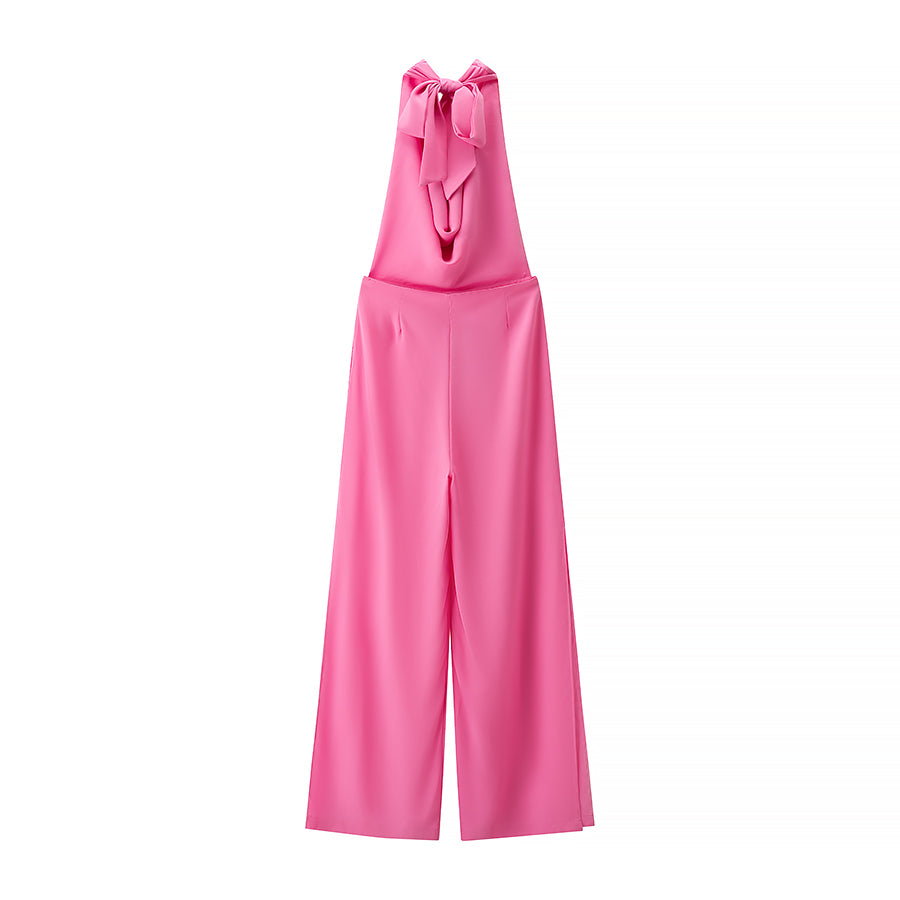 Verona Halter Backless Jumpsuit