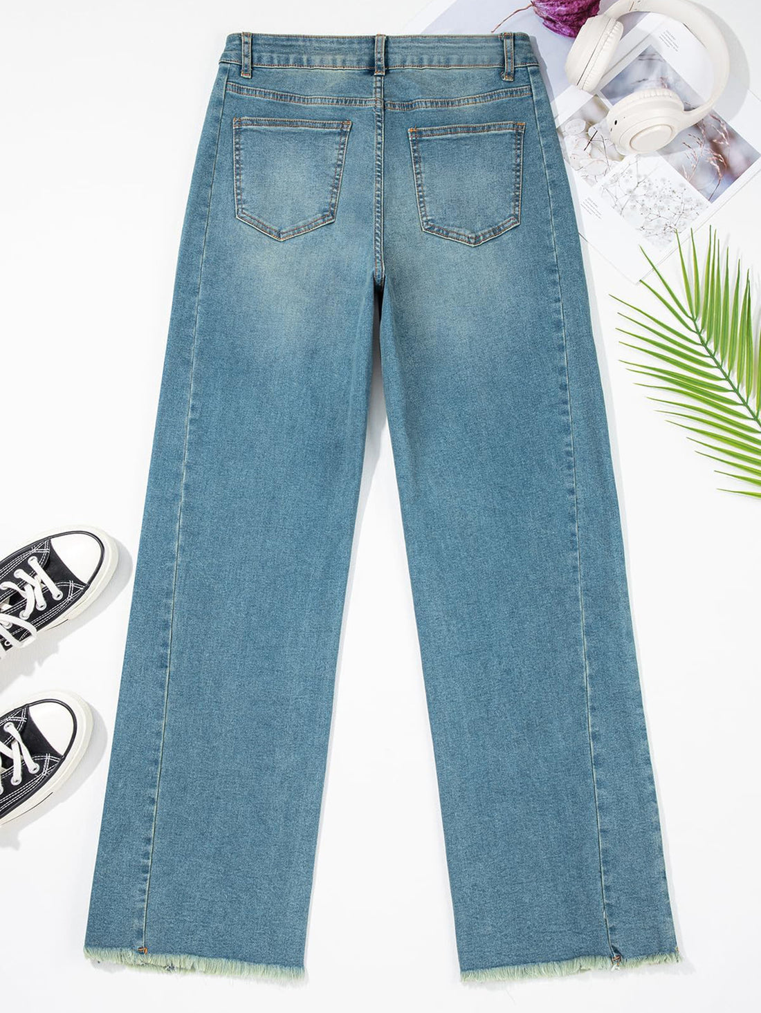 Simone  Straight Leg Comfortable Stretch Jeans