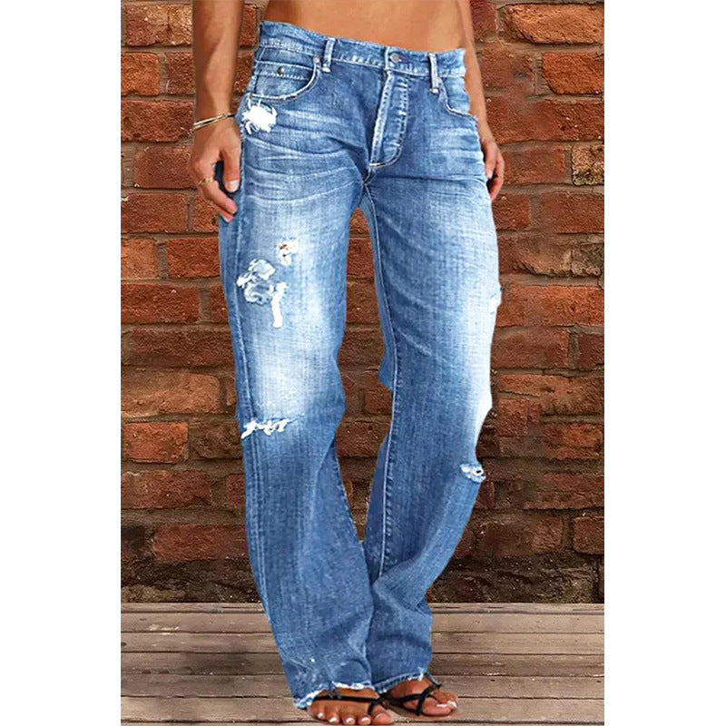 Sylvia Straight Leg Jeans