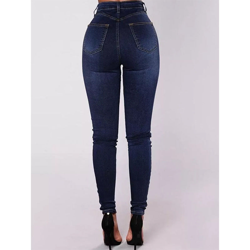 Lyndsey High Waist Slim Stretch Jeans