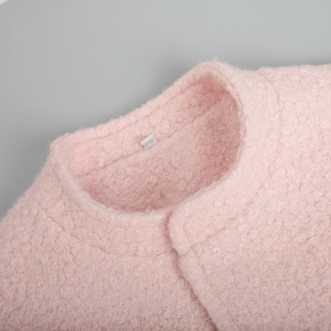 Elaine Pink Furry Jacket Coat