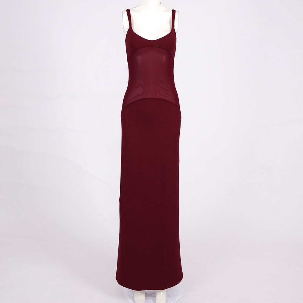 Amalia LX Elegant Mesh Dress
