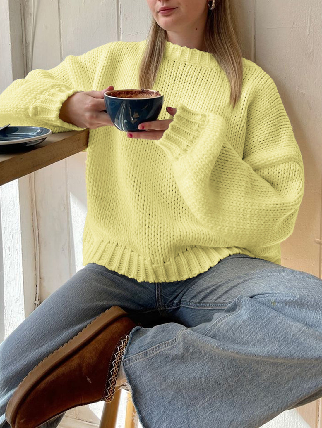 ELC Leda Long Sleeve Sweater
