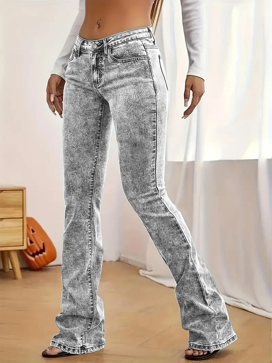 ELC Elaine Stretch Slim Fit and Flared Jeans
