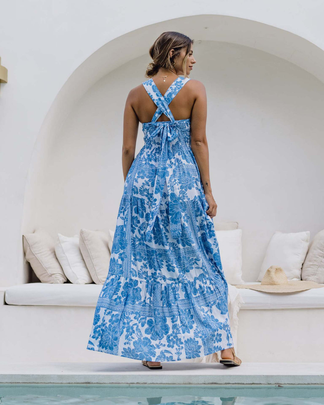 Carina Spaghetti Strap BOHO Dress
