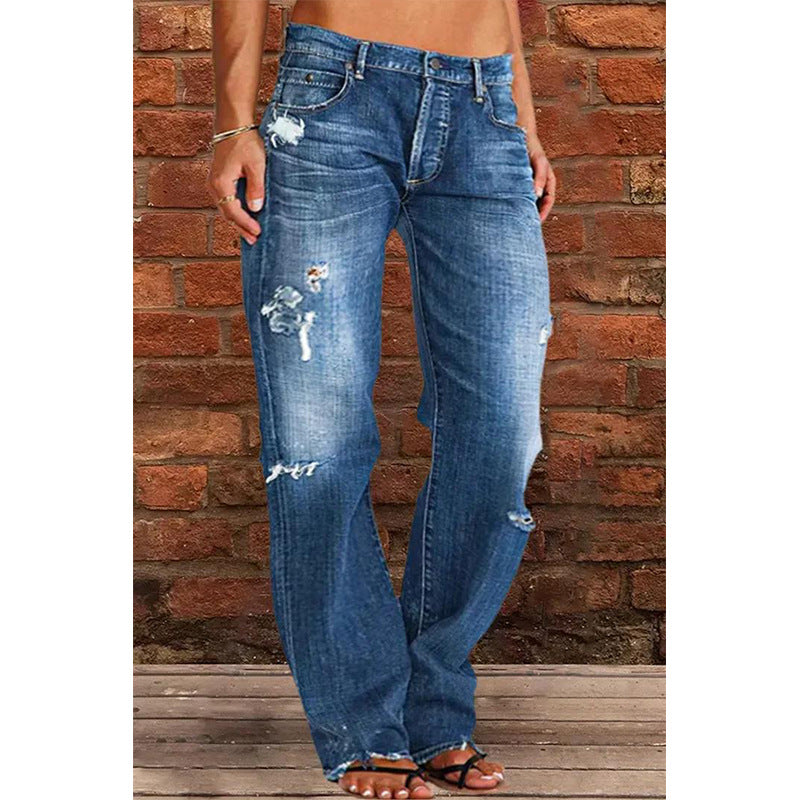 Sylvia Straight Leg Jeans