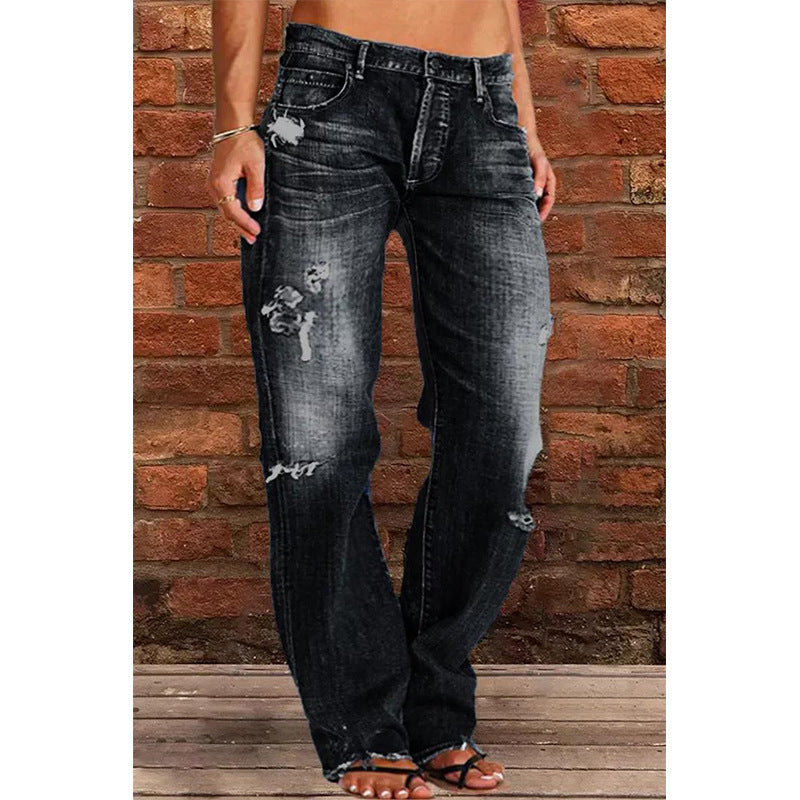 Sylvia Straight Leg Jeans