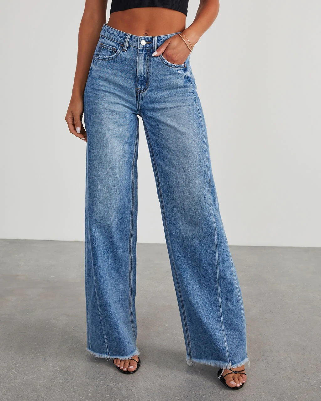 Katie Loose Wide Leg Jeans