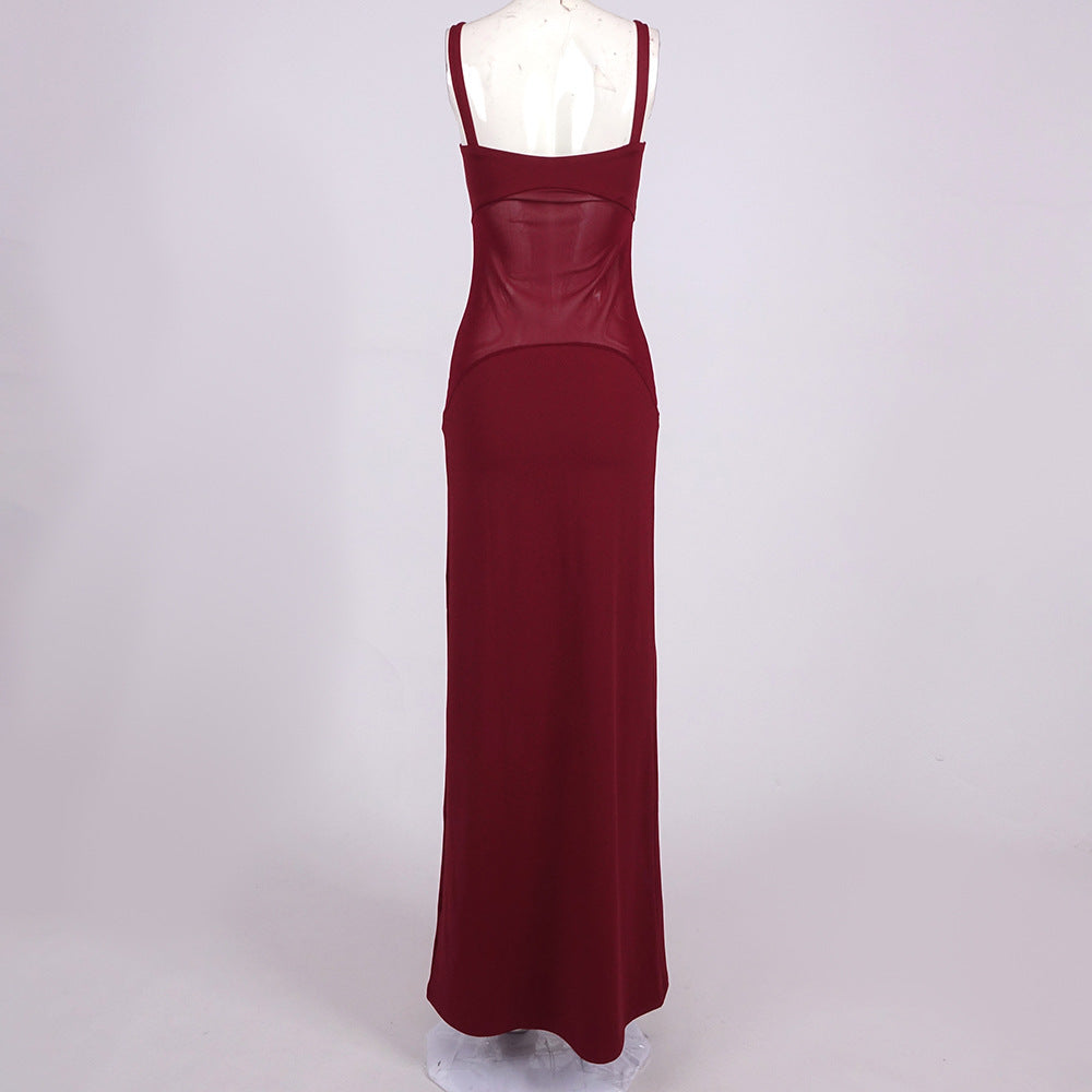 Amalia LX Elegant Mesh Dress