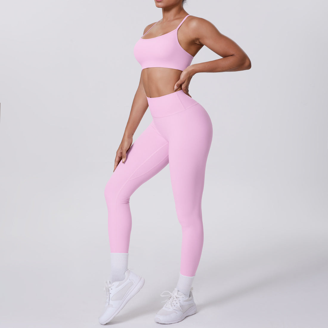Saundra Yoga and Active Wear Twi Piece Set