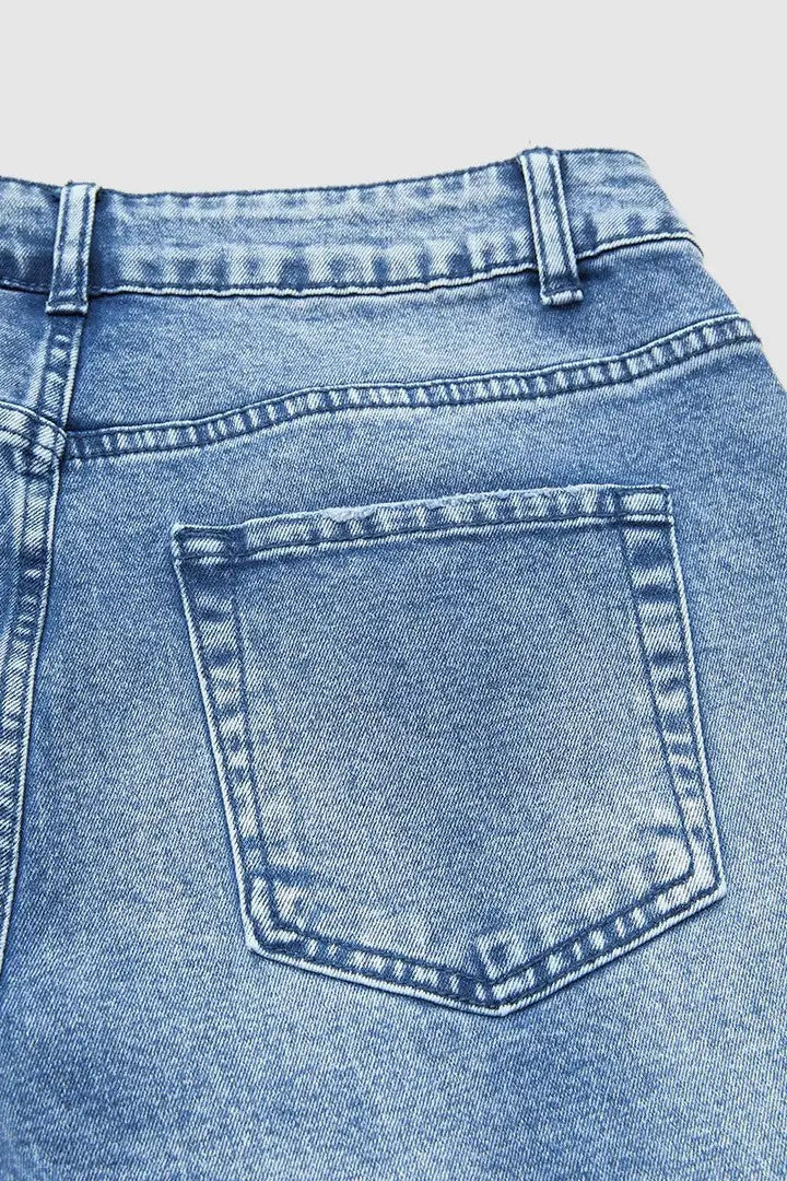 Ella Wide Leg Straight Jeans