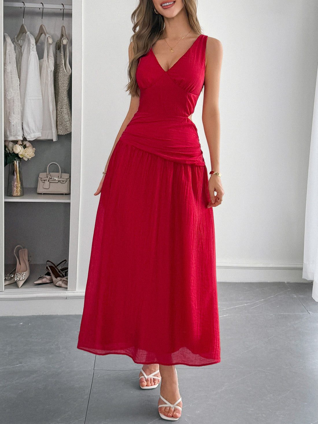 Aria Casual Maxi Dress