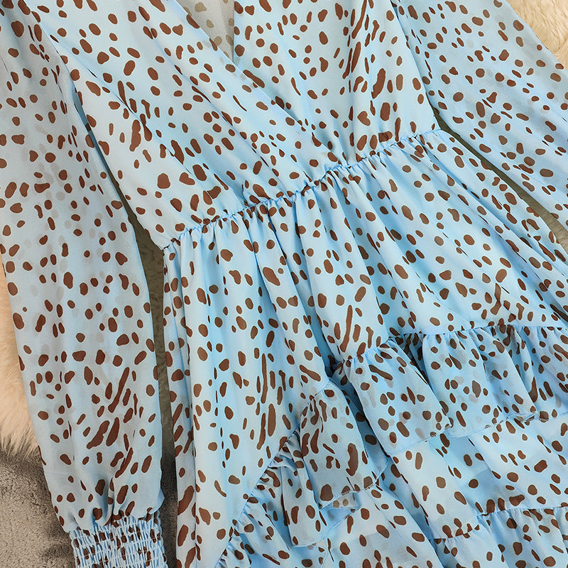 Brittney BOHO Long Sleeve Printed Dress