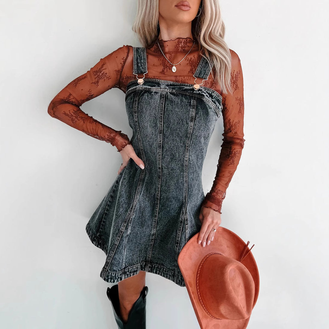 Sylvie Denim Camisole Dress